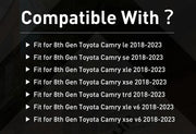 Toyota Camry 2018 - 2023 RGB Rear Tail Lights - RGB With Clear - Other product image 2