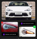 Load image into Gallery viewer, LED Headlights Assembly For 2013-2016 Scion FR-S 2017-2019 Toyota 86 2013-2019 Subaru BRZ w/DRL Sequential Turn Signal