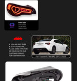 Load image into Gallery viewer, 2012–2020 Subaru BRZ / GR86 Heart LED Tail Lights