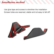 Toyota Supra MK5 Carbon Fiber Rear Splitter Extensions product image 2