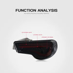 Load image into Gallery viewer, Toyota 86 / GT86 / Subaru BRZ (2012–2020) – High-Performance Rear Light Upgrade