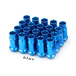 Load image into Gallery viewer, Defiant Garage SR48 Steel Extended Racing Lug Nuts – 20PC Set