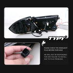 Load image into Gallery viewer, 2018-2023 Honda Civic Dynamic Winged Brake Lights