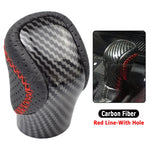 Load image into Gallery viewer, Carbon Fiber Leather Shift Knob For Lexus