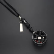 Rearview Mirror Pendant Aluminum Wheel with Shock Absorber Ornament product image 12