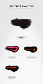 Load image into Gallery viewer, Toyota 86 / GT86 / Subaru BRZ (2012–2020) – High-Performance Rear Light Upgrade