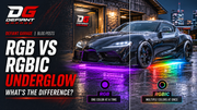 RGB vs RGBIC Underglow: What’s the Difference?