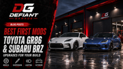 Best First Mods for Toyota GR86 and Subaru BRZ