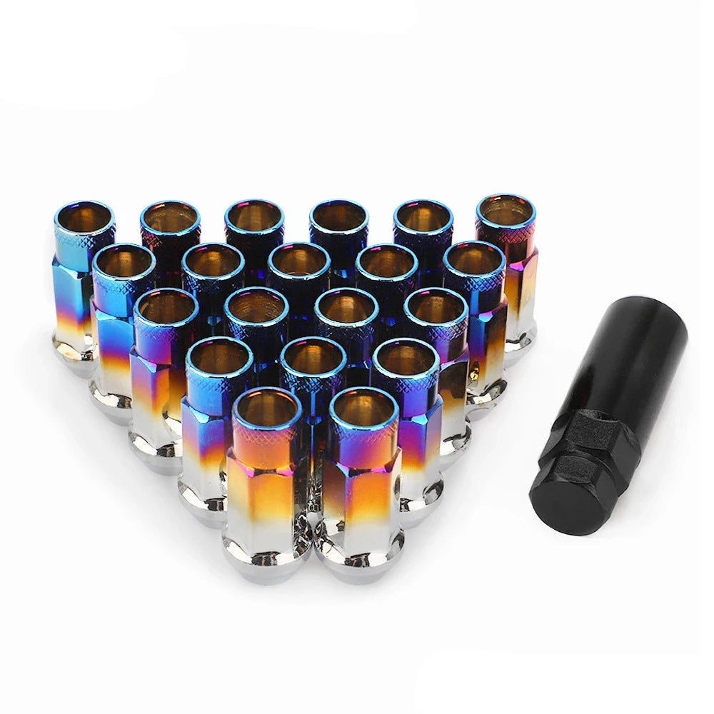 Defiant Garage SR48 Steel Extended Racing Lug Nuts – 20PC Set