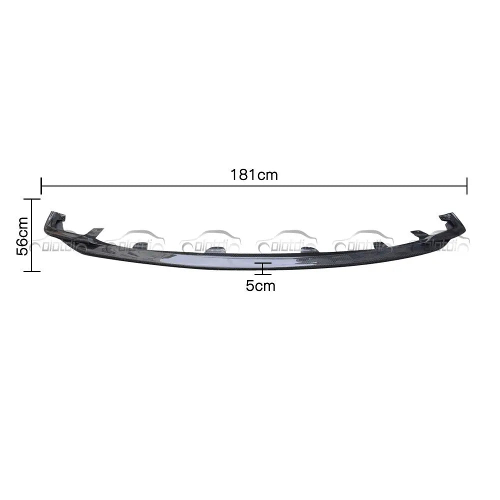 Lexus RC200t/300/350 F Sport Front Lip Spoiler 2014 - 2018 Carbon Fiber product image 1