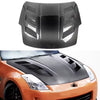 Vented Car Hood for Nissan 350Z Carbon Hood Demon Z33  Style