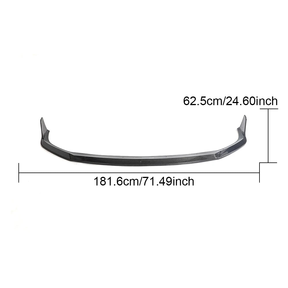 Lexus RC 2015 - 2018 Carbon Fiber Front Lip Splitter product image 3