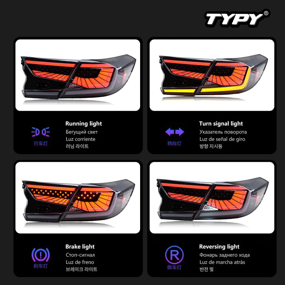 2018-2023 Honda Civic Dynamic Winged Brake Lights