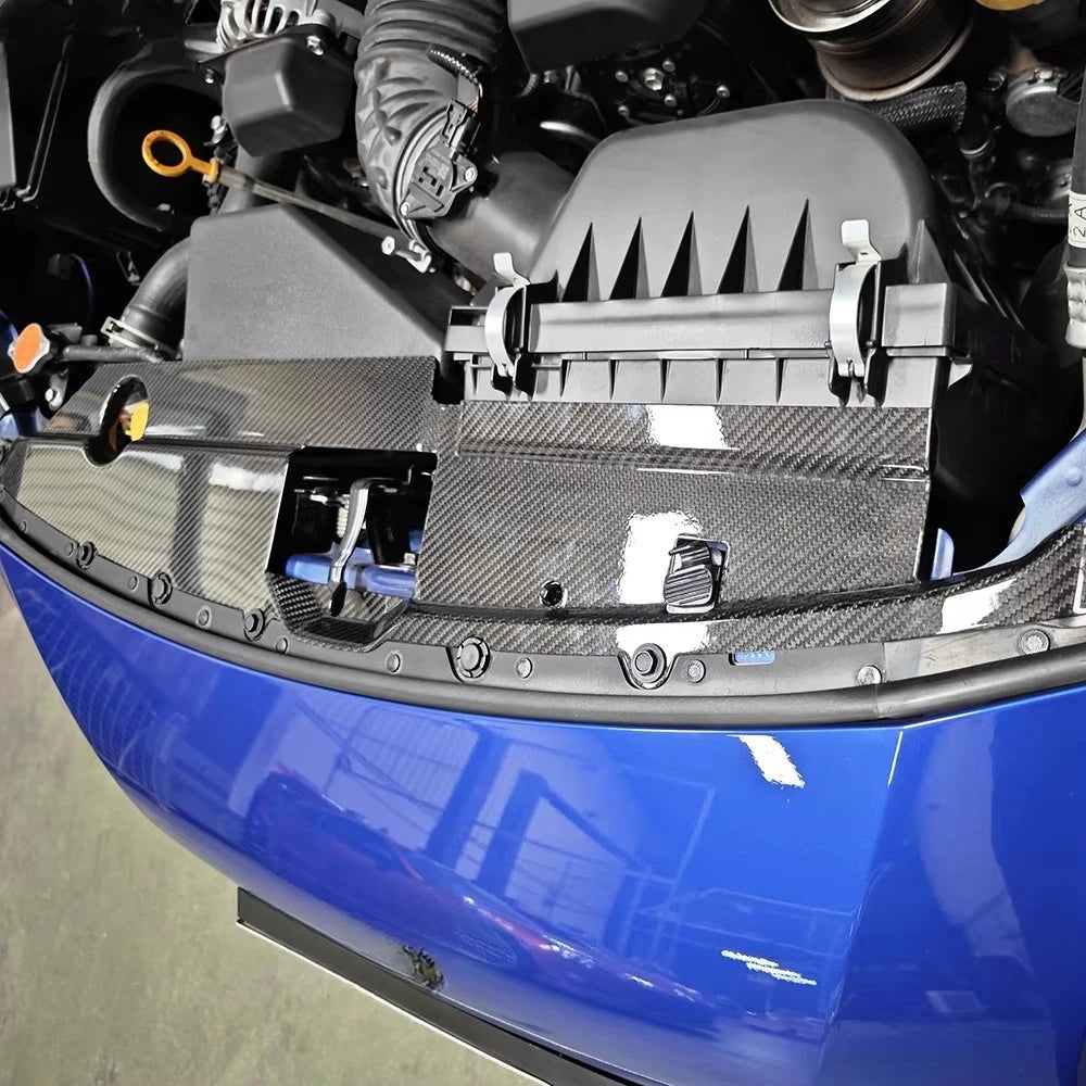 Carbon Fiber Radiator Cover Trim for Subaru BRZ / Toyota 86 (2012–2020)