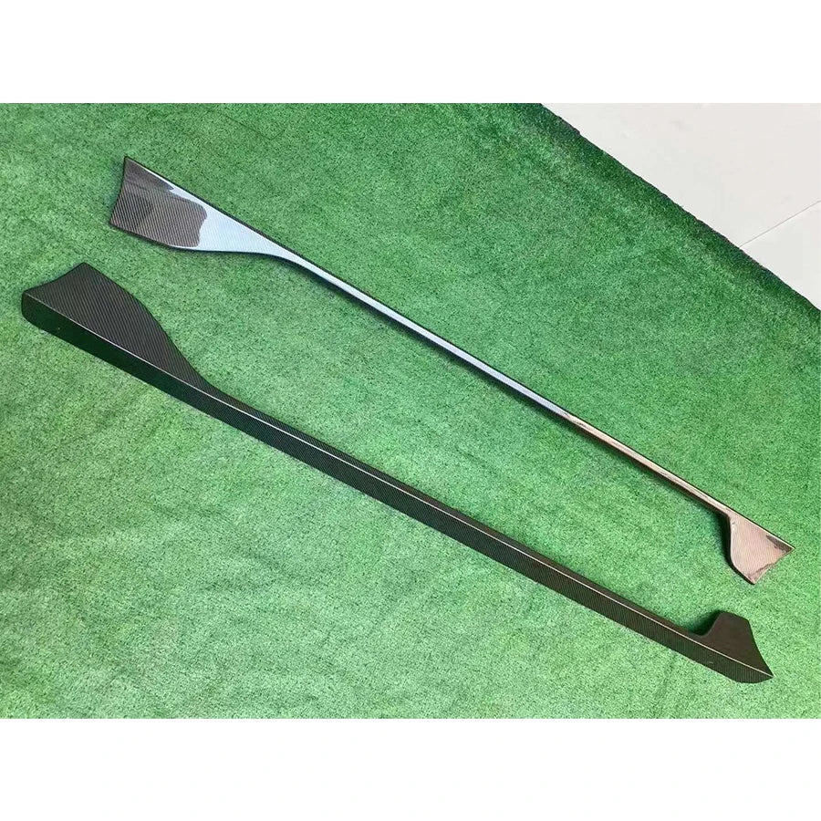 Toyota Supra GR A90/A91 MK5 Carbon Fiber Side Skirt Splitters Kit - Carbon fiber product image 2