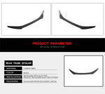 Load image into Gallery viewer, Horned Carbon Fiber Rear Trunk Spoiler for Lexus RC F 2015–2019