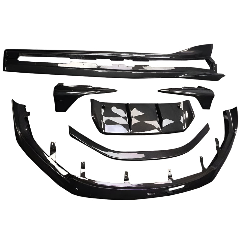 Full Aero Kit for Lexus RC F (2018–2022) Z-ART  – Front Lip, Side Skirts, Diffuser, Spoiler