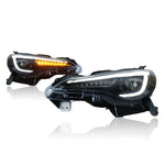 Load image into Gallery viewer, LED Headlights Assembly For 2013-2016 Scion FR-S 2017-2019 Toyota 86 2013-2019 Subaru BRZ w/DRL Sequential Turn Signal