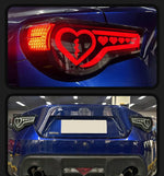 Load image into Gallery viewer, 2012–2020 Subaru BRZ / GR86 Heart LED Tail Lights