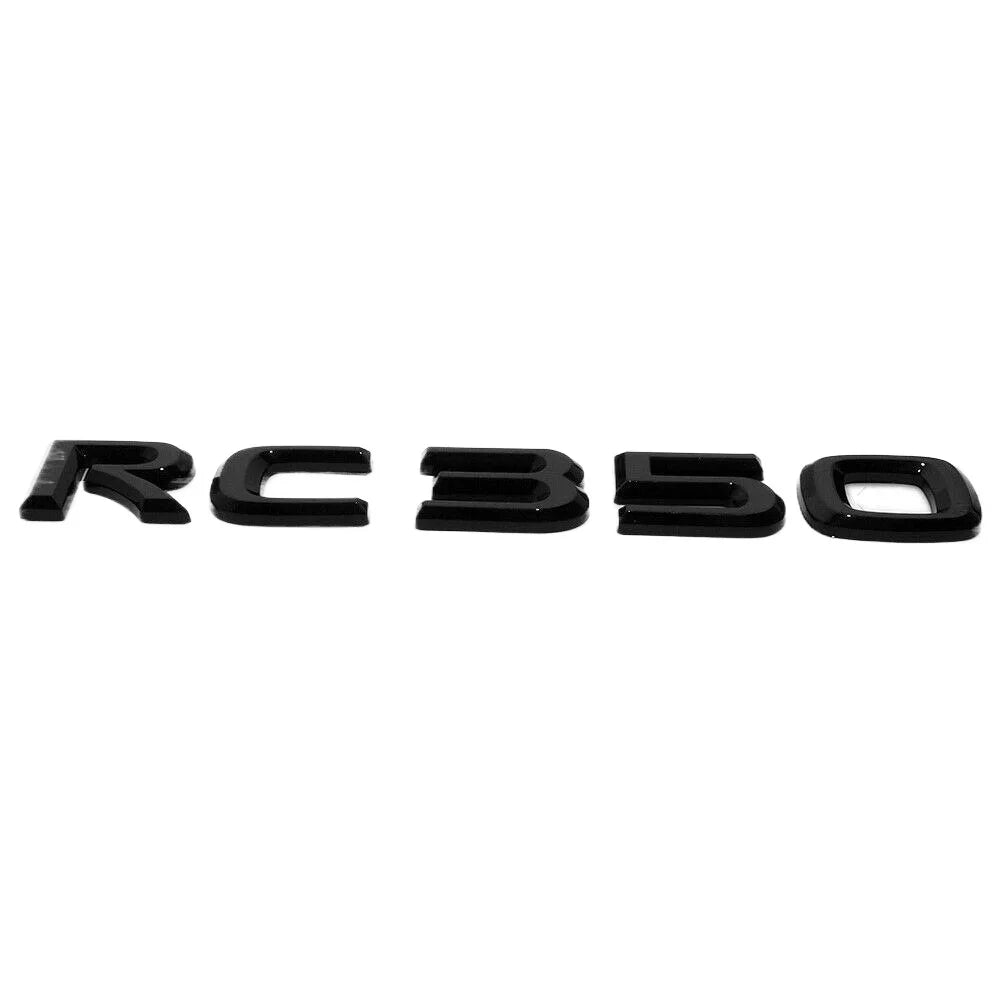 Gloss Black Rear RC 350 Badge