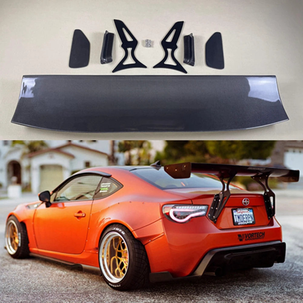 GT Style Rear Trunk Wing Spoiler for Subaru BRZ / Toyota 86 / GT86 (2012–2017) – FRP, Carbon Fiber, Forged Carbon